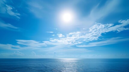 Blue sea and blue sky : Generative AI