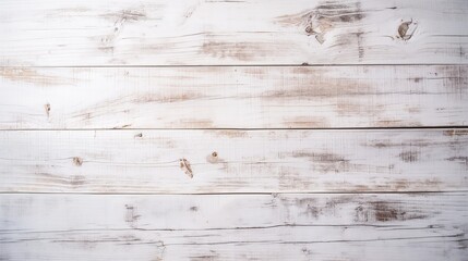 Obraz premium An aged white wooden background showing distinctive wood texture