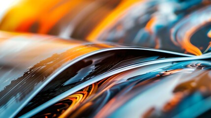 printed brochures with saddle stitching from the printing house : Generative AI