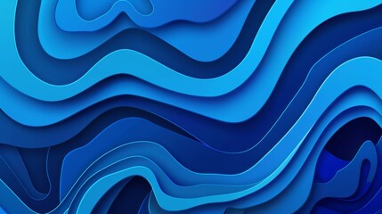 modern blue abstract background with elegant bright diagonal lines
