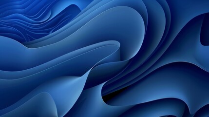 Obraz premium modern blue abstract background with elegant bright diagonal lines