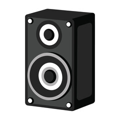 Music speaker icon vector design