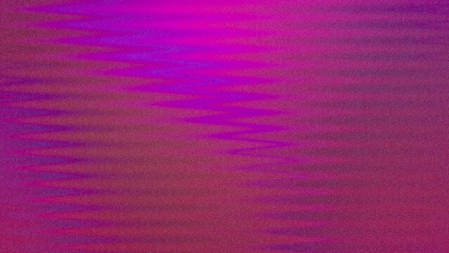 Vibrant grainy retro halftone background. Grunge texture. Slow sliding wavy flow. Rave party, electric music cover. Psychedelic animation. Neon orange magenta bright pink purple curves. 80s 90s design