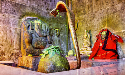  Rudranath Temple at Rudraprayag, Uttarakhand, India