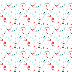 Cosmic Sprinkle multicolor seamless pattern