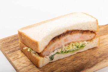 海老カツサンド