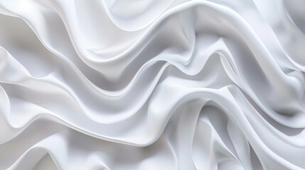 abstract white background hyper realistic 