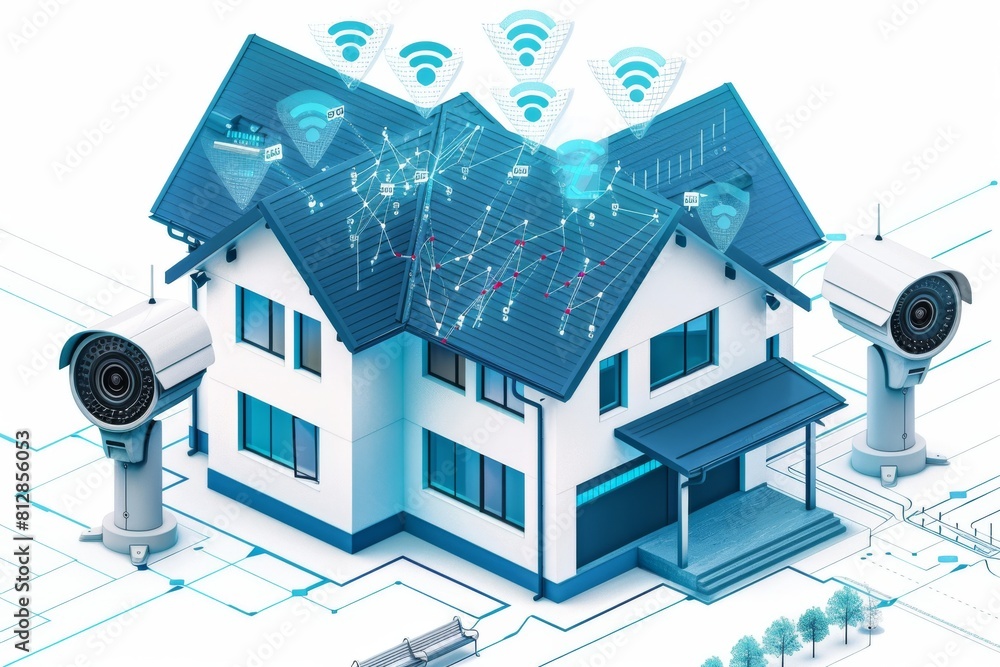 Poster digital platforms facilitate content distribution with camera monitoring, smart algorithms, and safe