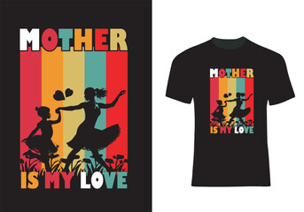 Mother's day t-shirt design vector, mother, family, mom life