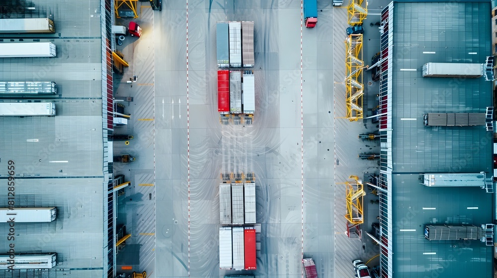 Poster automated warehouse with integrated fire protection systems for efficient and secure