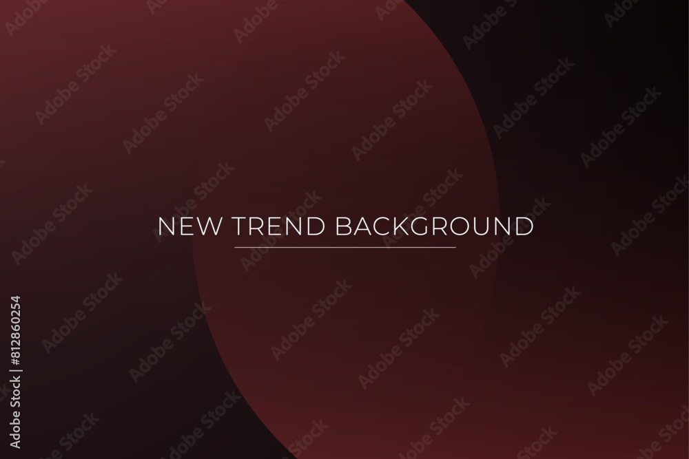 Wall mural dark red maroon color abstract background. modern new trend gradient background.