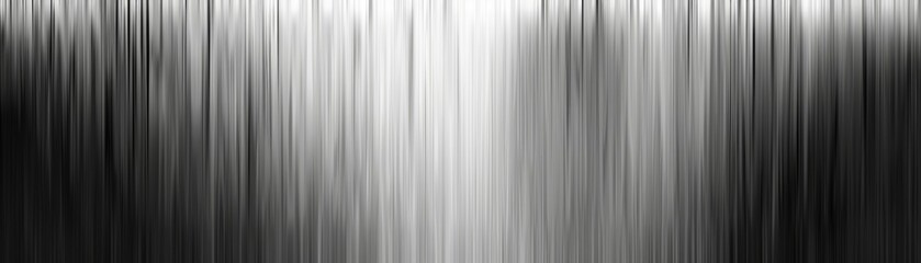 Black and white image with vertical lines.