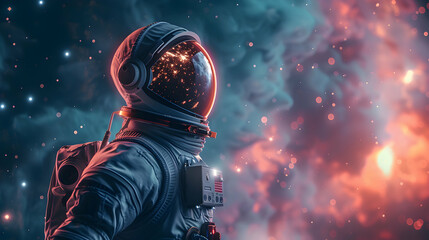 Collaborative Effort: Engineers and Designers Creating Photo Realistic Space Suit Designs for Enhanced Mobility and Protection in Space   Conceptual Image for Adobe Stock