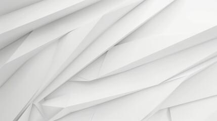 Minimal geometric abstract white background