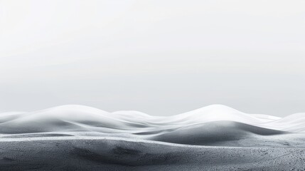 Minimal dark textured landscape background. 3D render of modern wallpaper. Simple graphic...