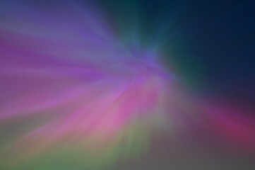 Looking up at a multi colored Aurora from Southern Scotland on 10 May 2024