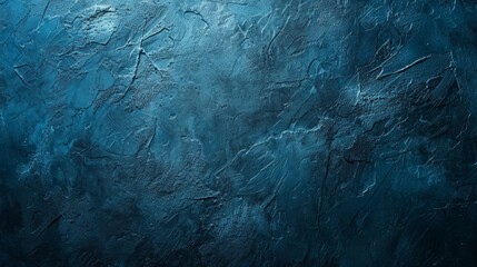 Blue textured background.