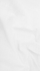 Obraz premium Fabric backdrop White linen canvas crumpled natural cotton fabric Natural handmade linen top view background Organic Eco textiles White Fabric linen texture