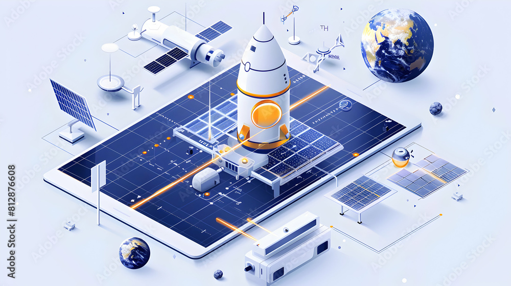Poster space navigation systems: presenting cutting edge technology for spacecraft guidance in complex orbi