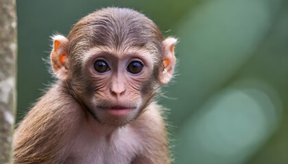 Petite singe malicieux