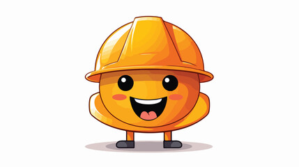 Funny builder hard hat head protector plastic helme