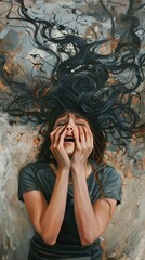 Naklejka premium Masked Smile: Hiding Social Anhedonia,Lost in Translation: Social Anhedonia in Social Settings