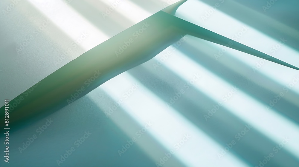 Poster Creative layout of paper sheets with shadows : Generative AI
