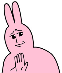 Handsome man emoticon