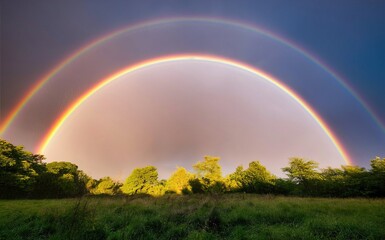 Naklejka premium Rainbow