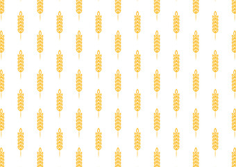 Wheat pattern wallpaper. oat symbol. free space for text. rice sign. Rice pattern wallpaper.