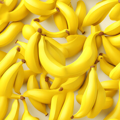 Banana seamless pattern, the beauty of design for many different graphic works