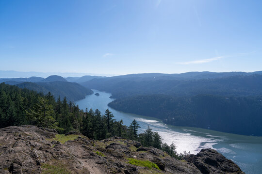 Saanich inlet landscape