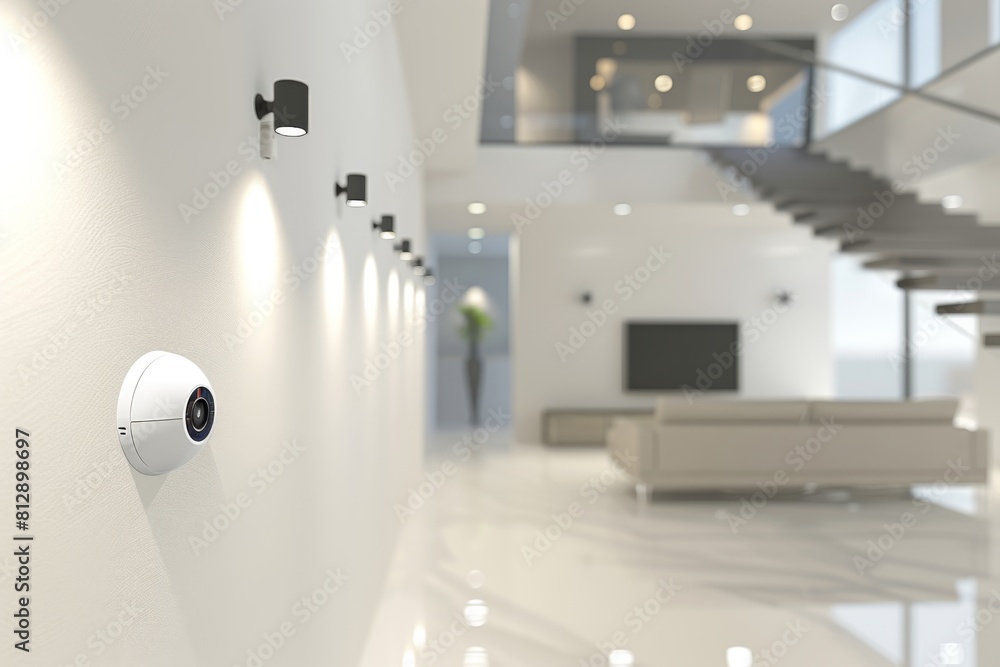 Poster use a cctv network with advanced motion detection technology to ensure a watchful, secure, and contr