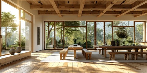 Fototapeta premium interior of a house
