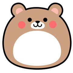 Teddy bear illustration