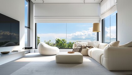 Modern residential, hotel, and homestay interior spaces