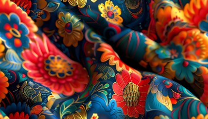 Capture the essence of traditional customs in a side view composition