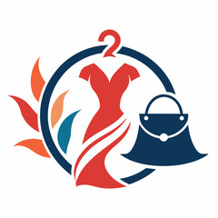 A logo for fashion accessories vector artwork illustration