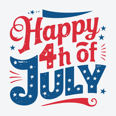 Happy 4th Of July 4th of july t shirt design vector