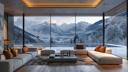 Modern residential, hotel, and homestay interior spaces