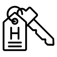 room key icon