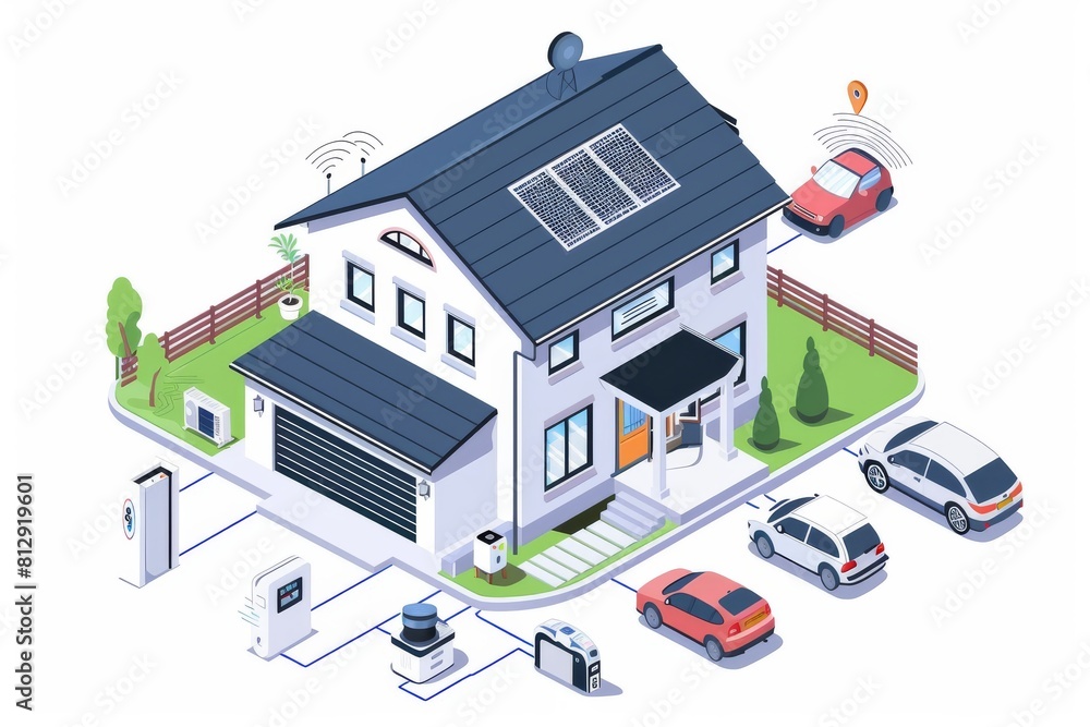 Poster deploy real-time surveillance with advanced video technology and protective measures to enhance home