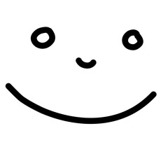 Emoticon Hand Drawn Illustration 