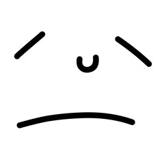 Emoticon Hand Drawn Illustration 