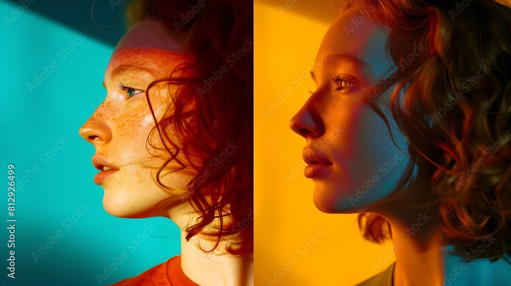 Poster Sample user profiles and content on two different social media platforms : Generative AI