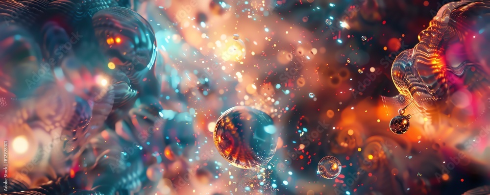 Poster capture the essence of surrealism in a digital realm with a whimsical twist