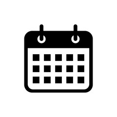 Calendar icon transparent background.
