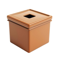Ballot box, classic design, isolated on transparent or white background