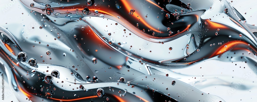 Poster capture the dynamic fusion of robotic advancements and dance forms in a long shot show intricate mov