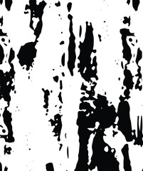 Black and white background grunge abstract pattern. Vector Format